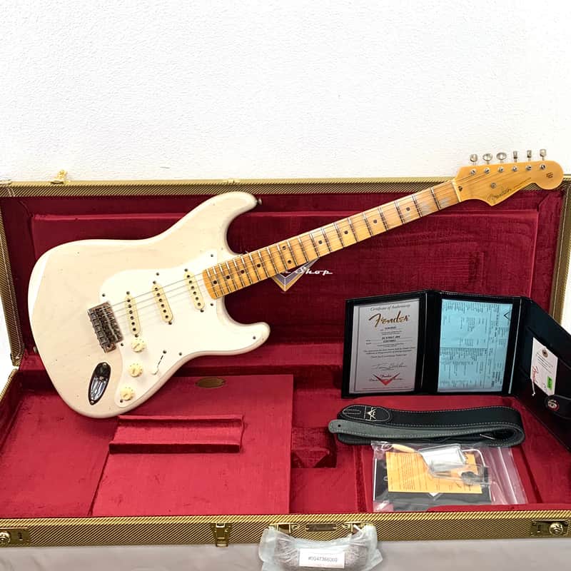 Fender Custom Shop 56 Stratocaster Journeyman - Aged White Blonde image 1