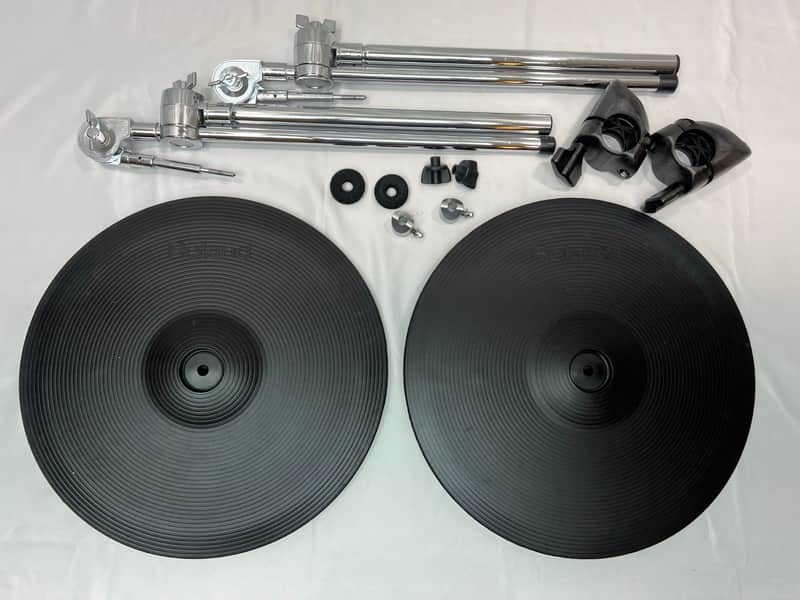 Roland CY-14C 14" V-Cymbal w/ mounts TWO PACK image 1