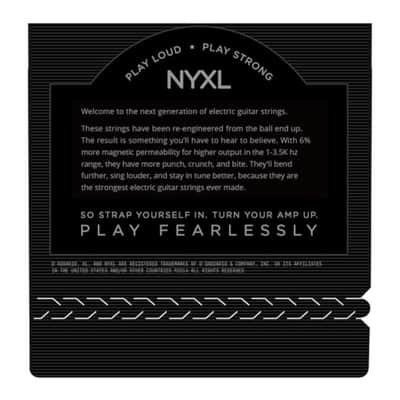 D'Addario NYXL1150BT Nickel Wound Balanced Tension Electric Guitar Strings 11-50 image 3