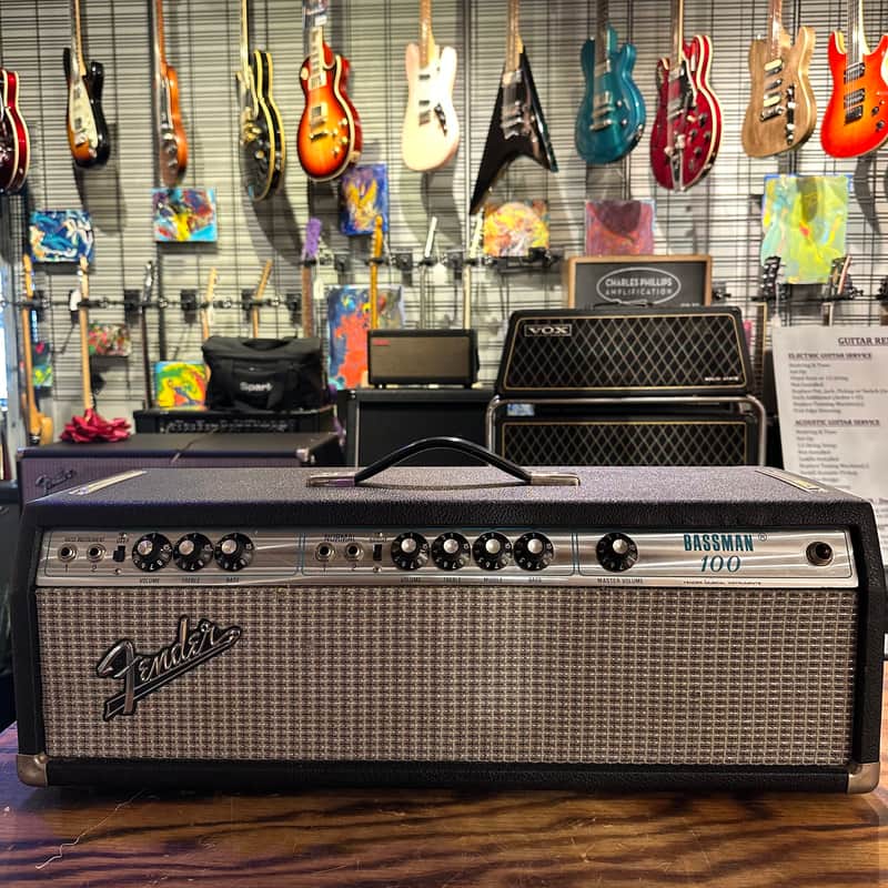 Fender Bassman 100 2-Channel 100-Watt Guitar Amp Head