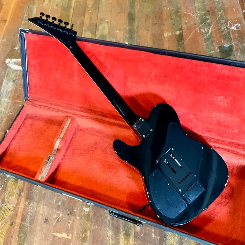 Fernandes TEJ-95 deluxe sustainer electric guitar Black beauty