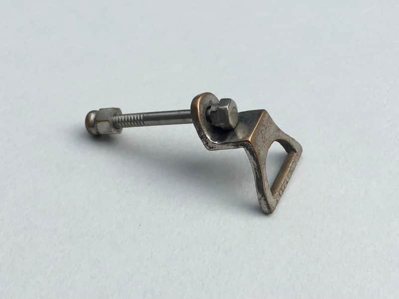 Banjo Tailpiece - Vintage 1890s Brass image 1