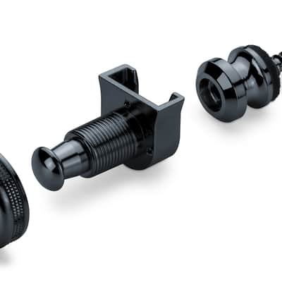 Schaller S-Locks Strap Locks, Black, Set (2) image 4