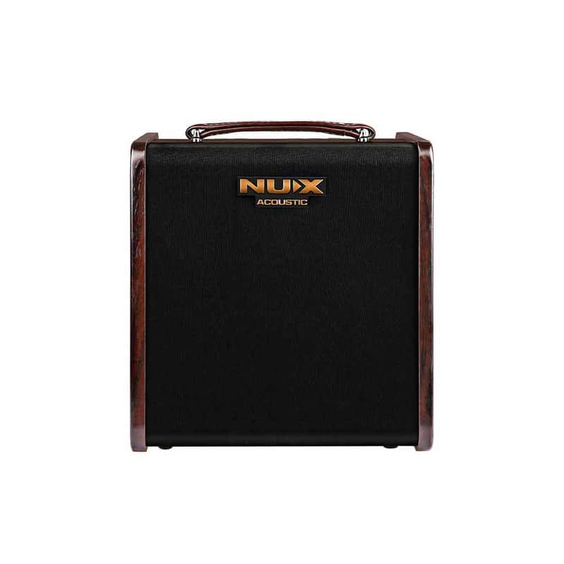 NUX AC-80 Stageman II Charge 80 Watt Rechargeable Battery Powered Acoustic Guitar Amp image 1
