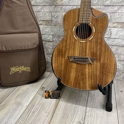 Washburn #WCGM55K-D - Comfort Series G-Mini 55 - Satin Koa with Gig Bag image 1
