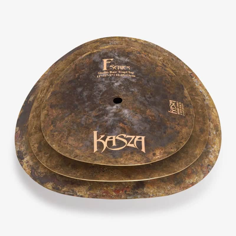 Kasza Mdl. #TrapClap13 -3Pc./Cymbal Stack (Clap Stack) Amazing Sound and Price! image 1