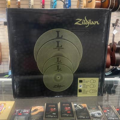 Zildjian LV348 L80 Low Volume Box Set 13/14/18" Cymbal Pack 2015 - Present - Buffed Bronze image 1