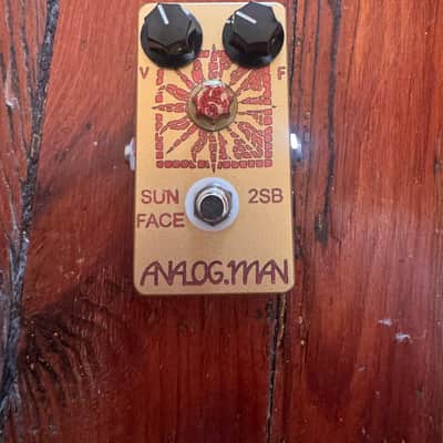 Analogman Sun Face Low Gain Germanium Fuzz 2023 - Present - Gold image 2