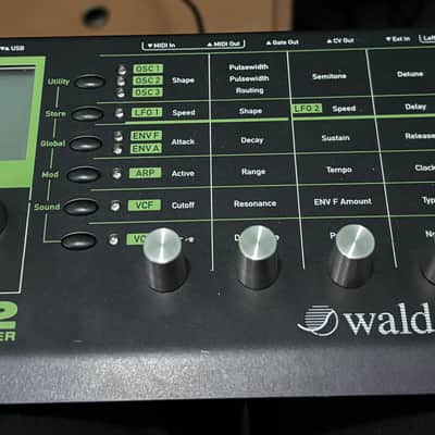 Waldorf Pulse 2 Analog Synthesizer Module 2013 - Present - Black image 2