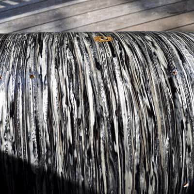 Ludwig Oyster Black Pearl 16x16" Floor Tom 1963-4 image 17