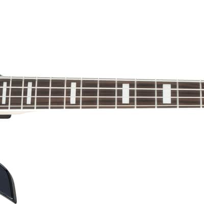 Jackson JS Series Kelly Bird Bass JS3Q Transparent Blue Burst image 5