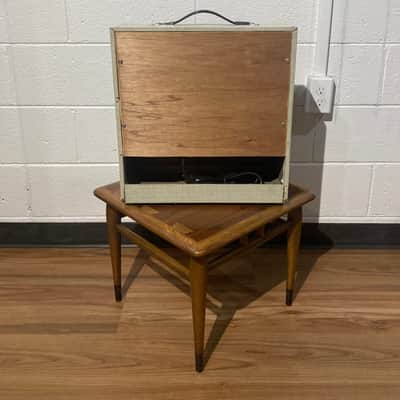 Tempo Tremolo Guitar combo amplifier 1967 - White tweed image 4