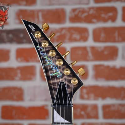 Jackson USA Custom Shop RRTQ Rhoads Quilt Maple Top Trans Black Burst 2022 w/OHSC image 9