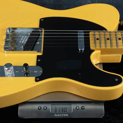 Fender Custom Shop 51 Nocaster Journeyman Relic Nocaster Blonde 57 Soft V Neck R149741 imagen 5