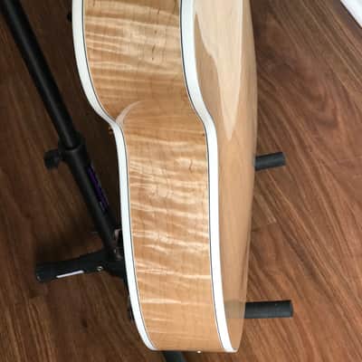 The  Heritage  Custom Golden Eagle Carved Top 2016 - Clear Natural Abalone image 9