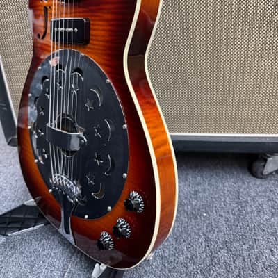 Dobro Dobrolektric Resonator Slide 1999 P-90 & Piezo image 4