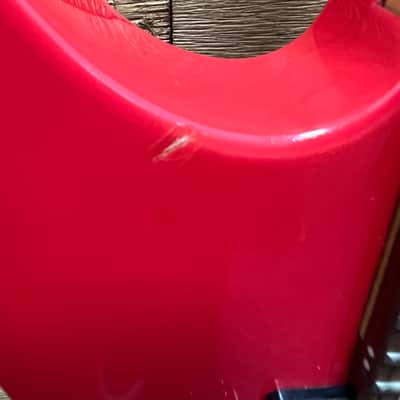 Charvel Fusion Deluxe 1990 1991 - Pearl Red MIJ * Routed for Humbucker in Neck* image 10