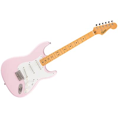 Classic Vibe '50s Stratocaster HT SSS Mn Shell Pink Squier by FENDER image 1