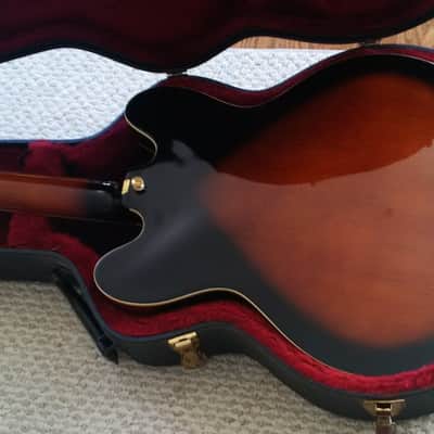 Washburn HB35 Brown Sunburst Made in Japan Hollowbody Bild 9