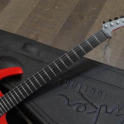 1999 Parker Guitars Fly Deluxe Vibrato Electric Guitar Euro Red + OHSC image 8