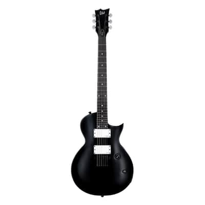 ESP LTD TED-EC Ted Aguilar Signature 6-String Right-Handed Electric Guitar with 3-Piece Mahogany Neck and Macassar Ebony Fingerboard (Black) image 1