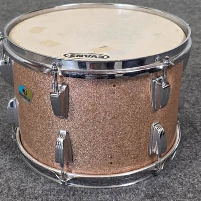 Used Vintage Ludwig 3pc Drum Set Champagne Sparkle - Good image 10