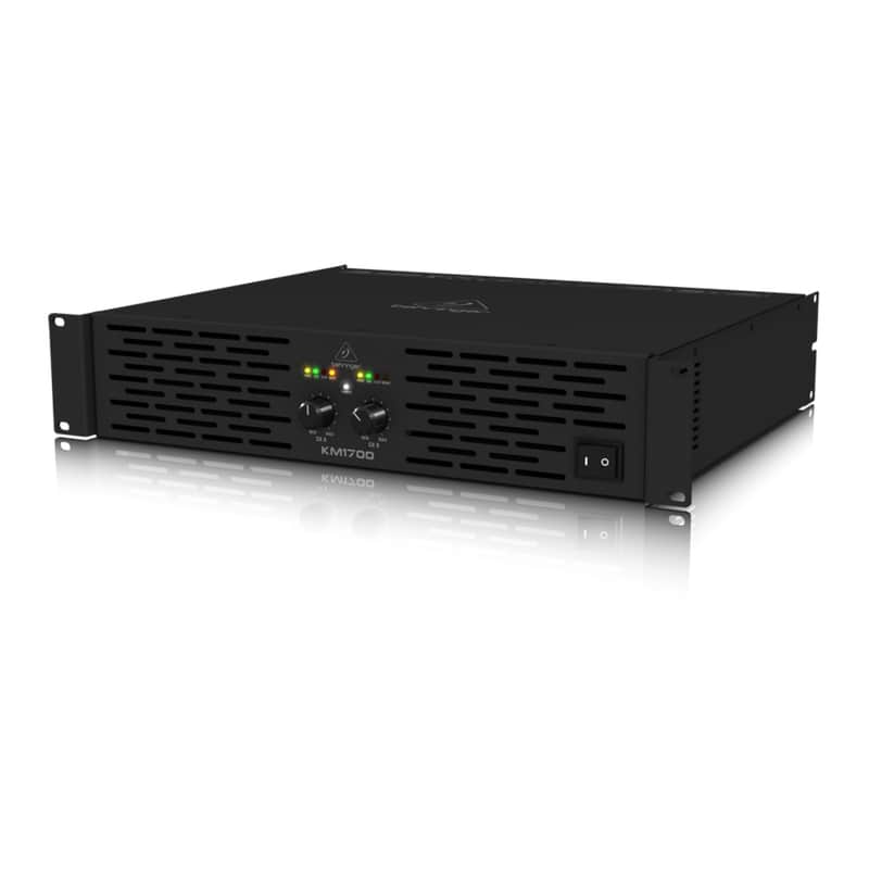 Behringer KM 1700 1700W Stereo Power Amplifier - 2 Channel Power Amp image 1