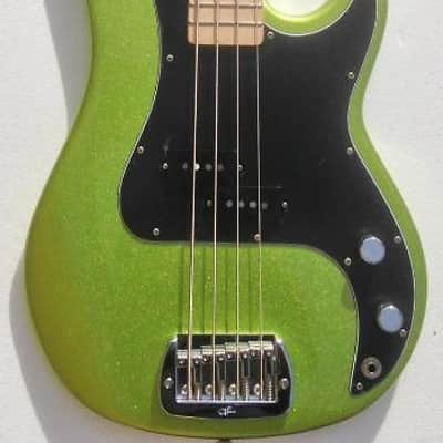 G&L USA LB-100 Margarita Metallic Electric Bass Guitar Maple Neck Hardshell Case G & L image 2