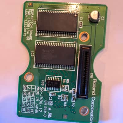 Roland SR-JV80-12 Hip Hop Expansion Board 1990s - Green image 2