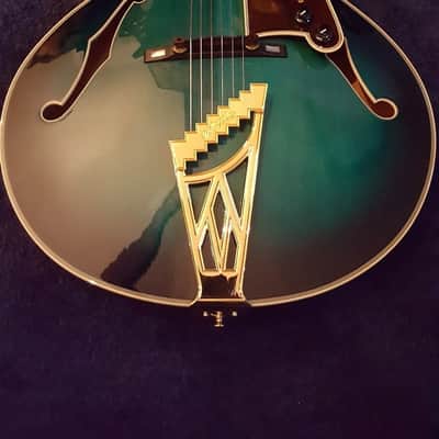 DANGELICO NEW YORKER NYL2 2004 BLUEBURST/ TEALBURST image 1