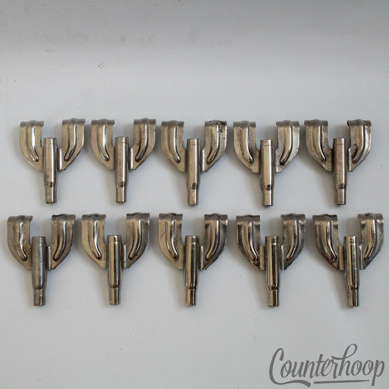 Ludwig 10x Bass/snare Drum Tension Rod Claws Nickel Single-Tension Threaded 40s — main photograph