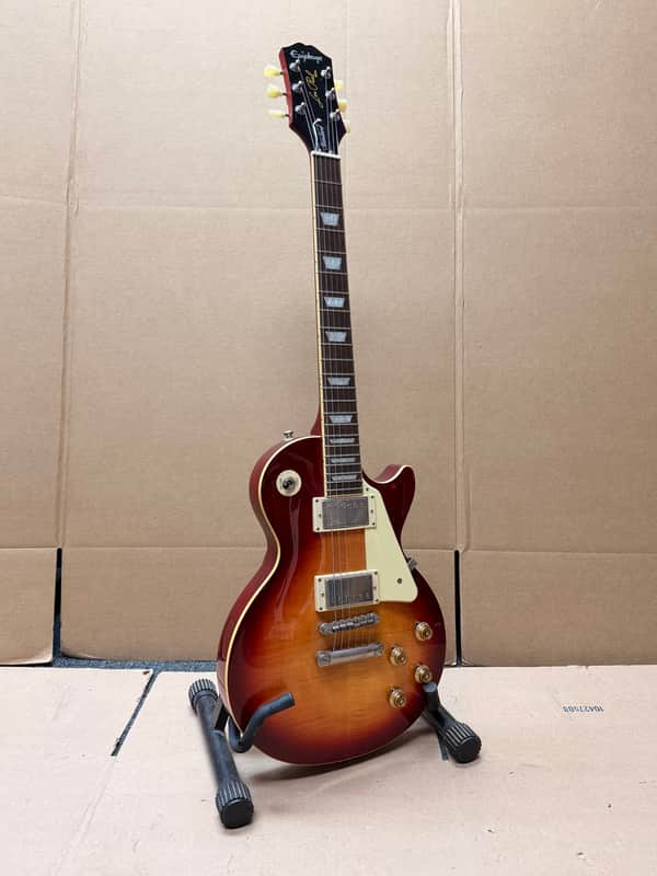Epiphone Les Paul Standard '50s (Inspired by Gibson) - Heritage Cherry Sunburst + Gig Bag & Accessories image 1