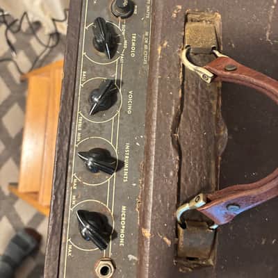 Gibson Krinard GA-40 1952-1954 - Two tone brown/tan image 8