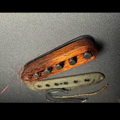 Fender Vintage Mid-1960s Mustang / Duo-Sonic Pickup – Original Flat Pole – Needs Rewind 1965 image 6