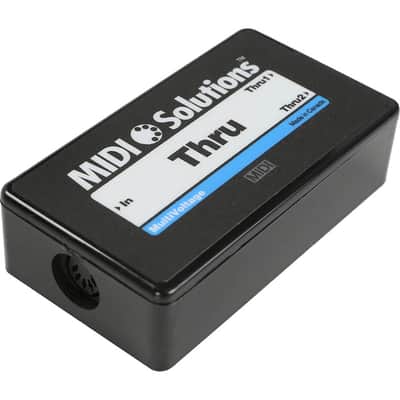 MIDI Solutions Thru 2 Output MIDI Thru Box image 2