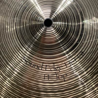 Tris Imboden's, Chicago, Paiste Signature 14" Sound Edge Hi Hats Pair, 1026g, 1118g image 4