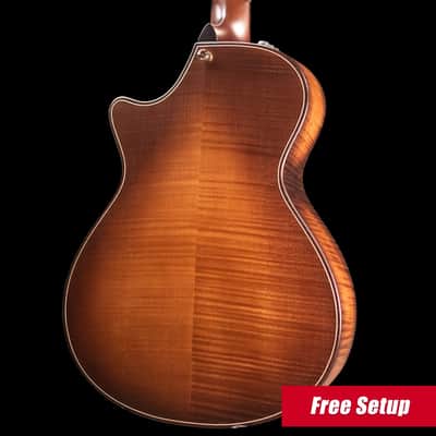Taylor Builder's Edition 652ce 12-String Grand Concert Acoustic/Electric Guitar - Wild Honey Burst with Hardshell Case image 2