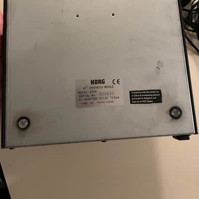 Korg X5DR 1990s Vintage Synth Rack Module (with Power Cord) image 3
