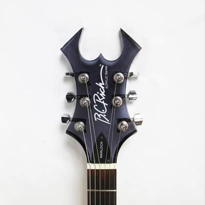 BC Rich Acrylic Series Warlock 2004-2005 - Transparent Black Ice w/Coffin Case image 4