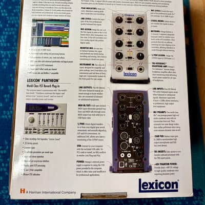 Lexicon Omega 8x4x2 Desktop Recording Studio dbx image 5