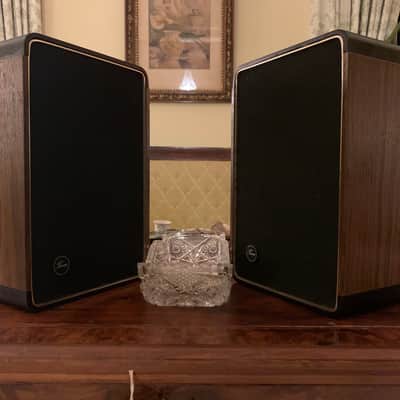 Vintage Tenna (MIJ) Home Line 8 ohm air suspension speaker system Black/walnut image 3