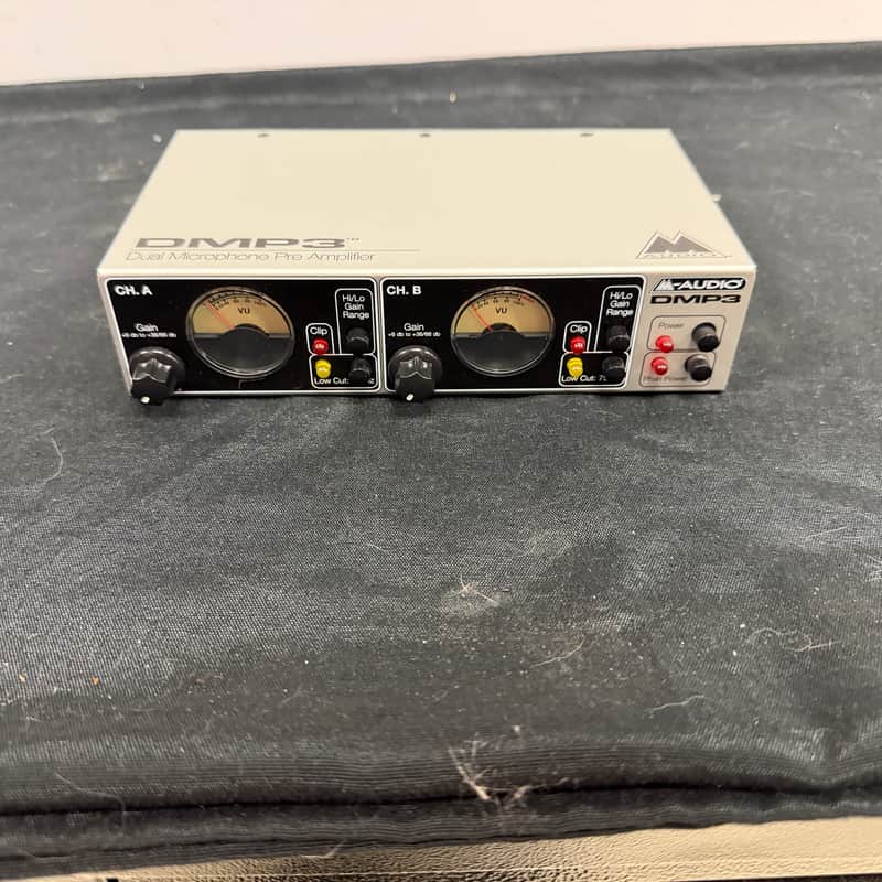 Used M-Audio DMP3 Dual Mic Microphone Preamp image 1