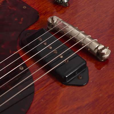Gibson Les Paul Junior Solid Body Electric Guitar (1959), ser. #935049, original brown hard shell case. image 14
