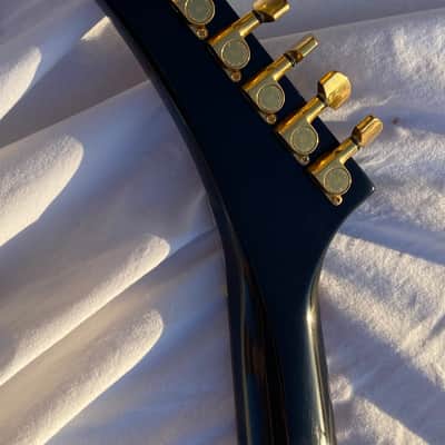 1976 Gibson Explorer Vintage Electric Guitar First Edition Black image 3