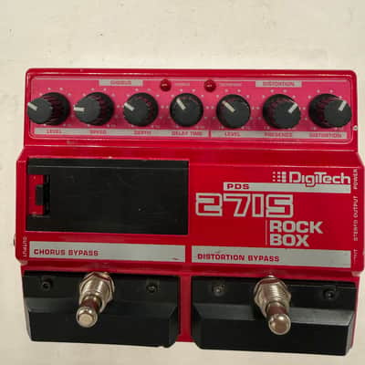 Digitech DOD PDS-2715 Rock Box Chorus Distortion Vintage Guitar Effect Pedal image 2