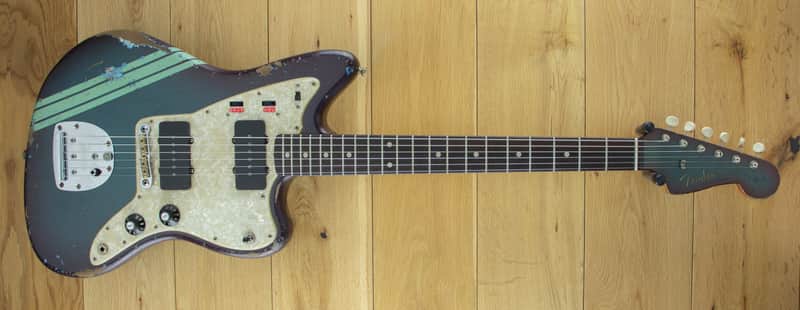 Fender Custom Shop Levi Perry Masterbuilt 61 Jazzmaster Relic Competition Burgundy CZ576904 image 1