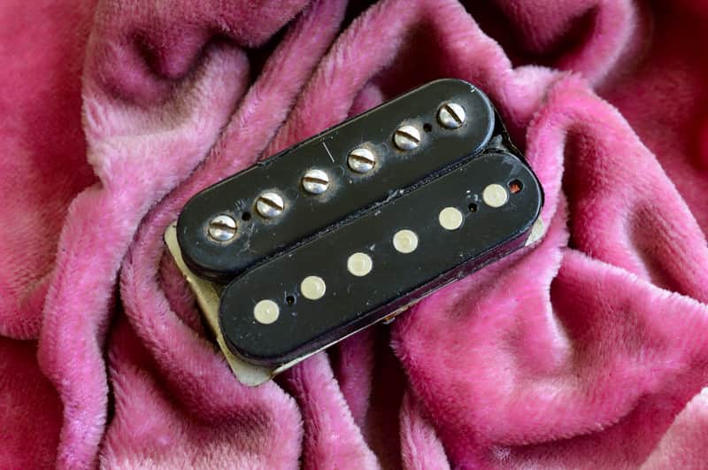 Vintage 1967 Gibson Patent Sticker T-top Humbucking Pickup 7.20k Les Paul SG STD image 1