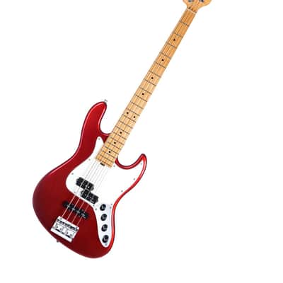 (Demo Model) : Sadowsky Guitars MetroExpress Hybrid PJ Bass 4 - Candy Apple Red Metallic image 2