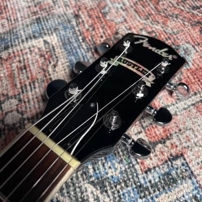 Fender Rustler 6-String Resonator Banjo Sunburst W/ Case image 6