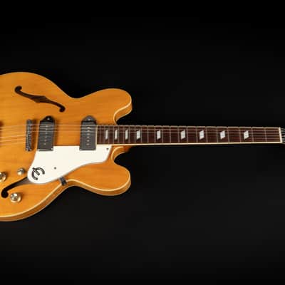 2001 Epiphone Casino Reissue - Natural | Korea Peerless Hollowbody P-90 Pickups 2.6kg | OHSC image 3